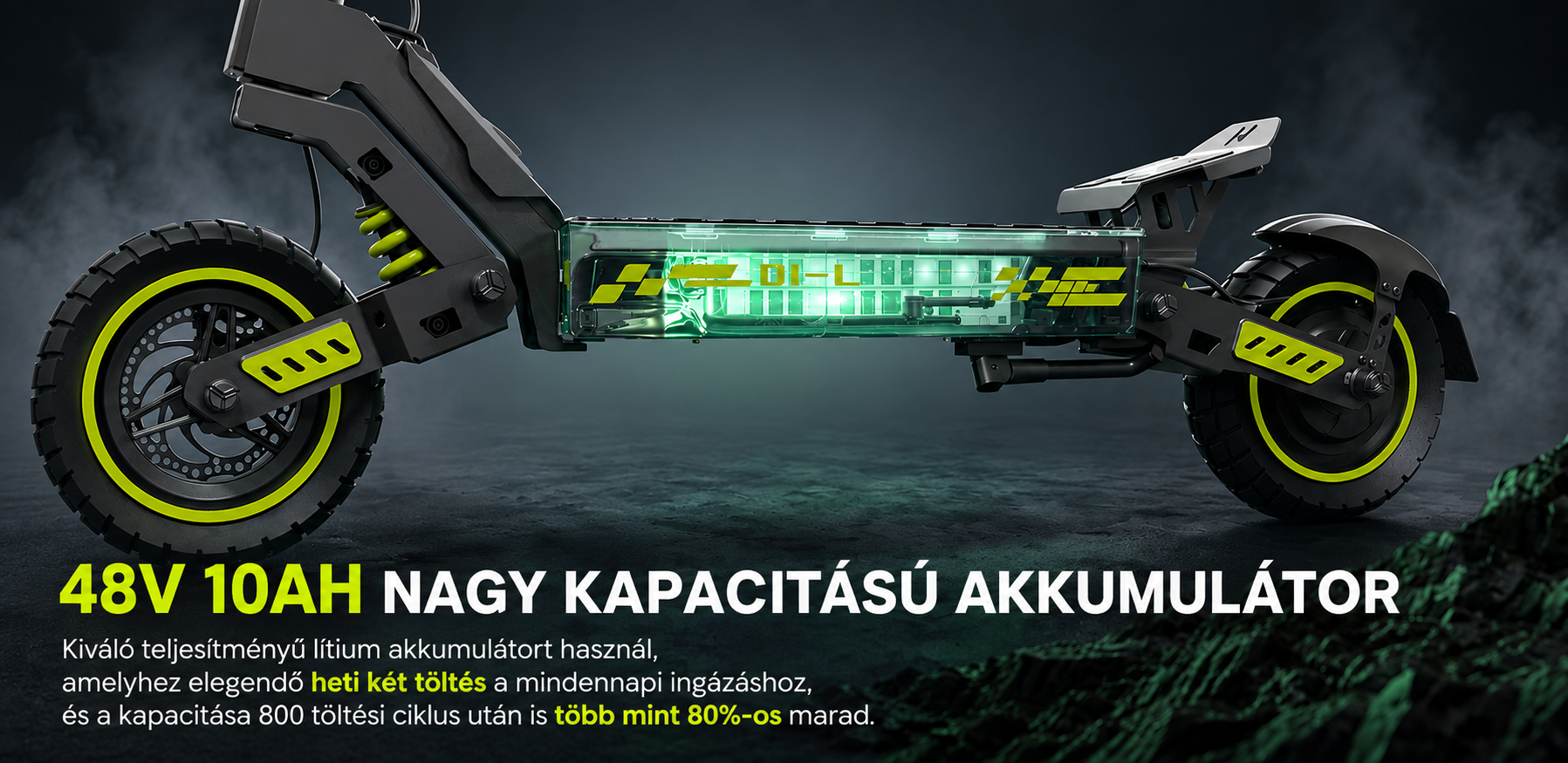 48V 10Ah akkumulátor