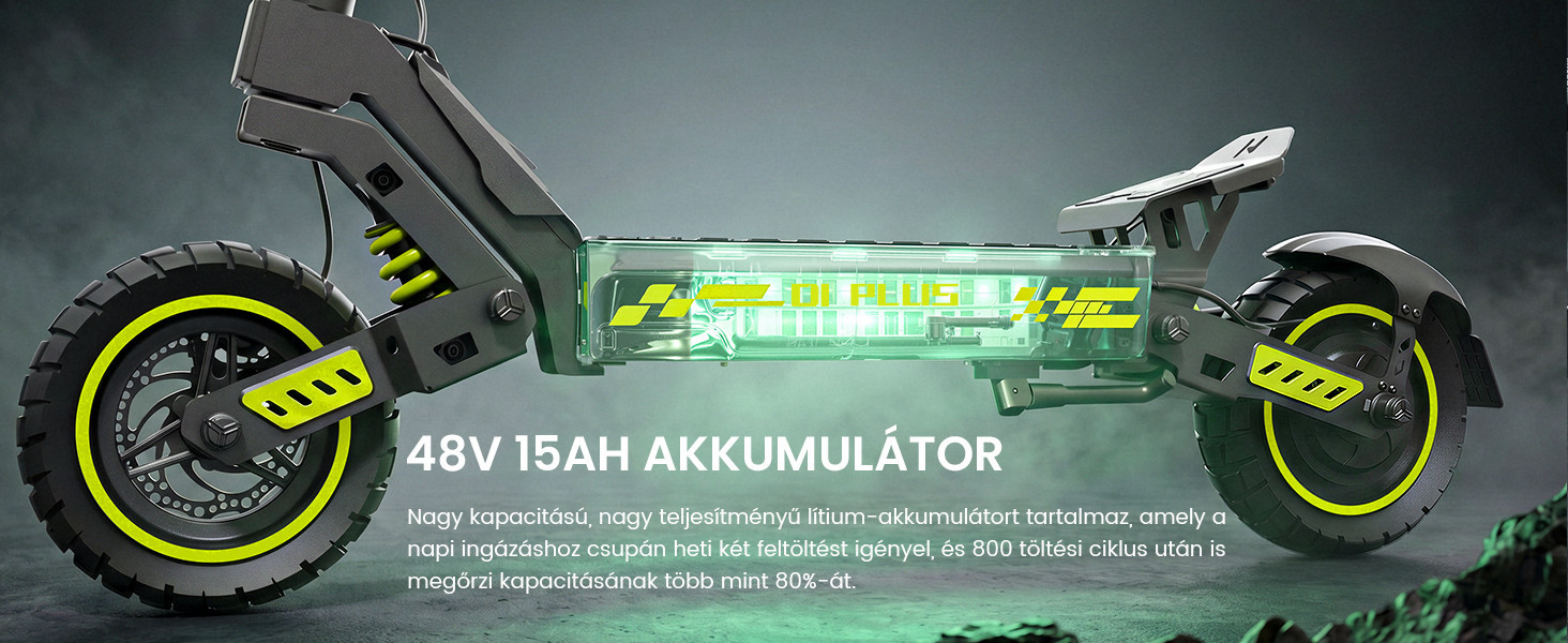 48V 15Ah akkumulátor