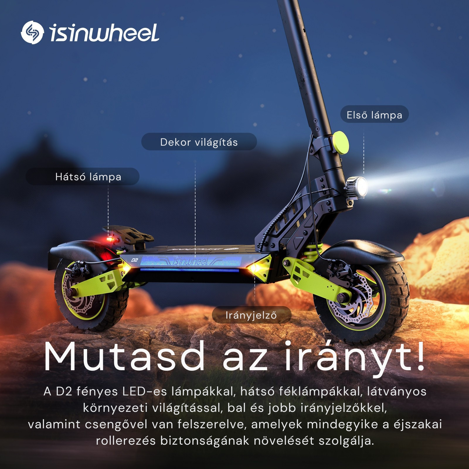 Villámgyors gyorsulás intelligens kijelzővel