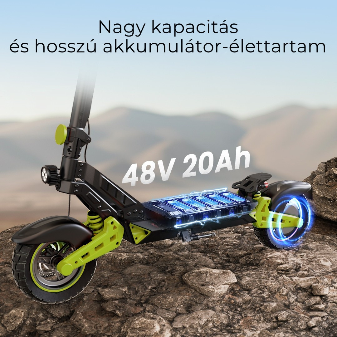 Nagy kapacitású 48V 20Ah akkumulátor
