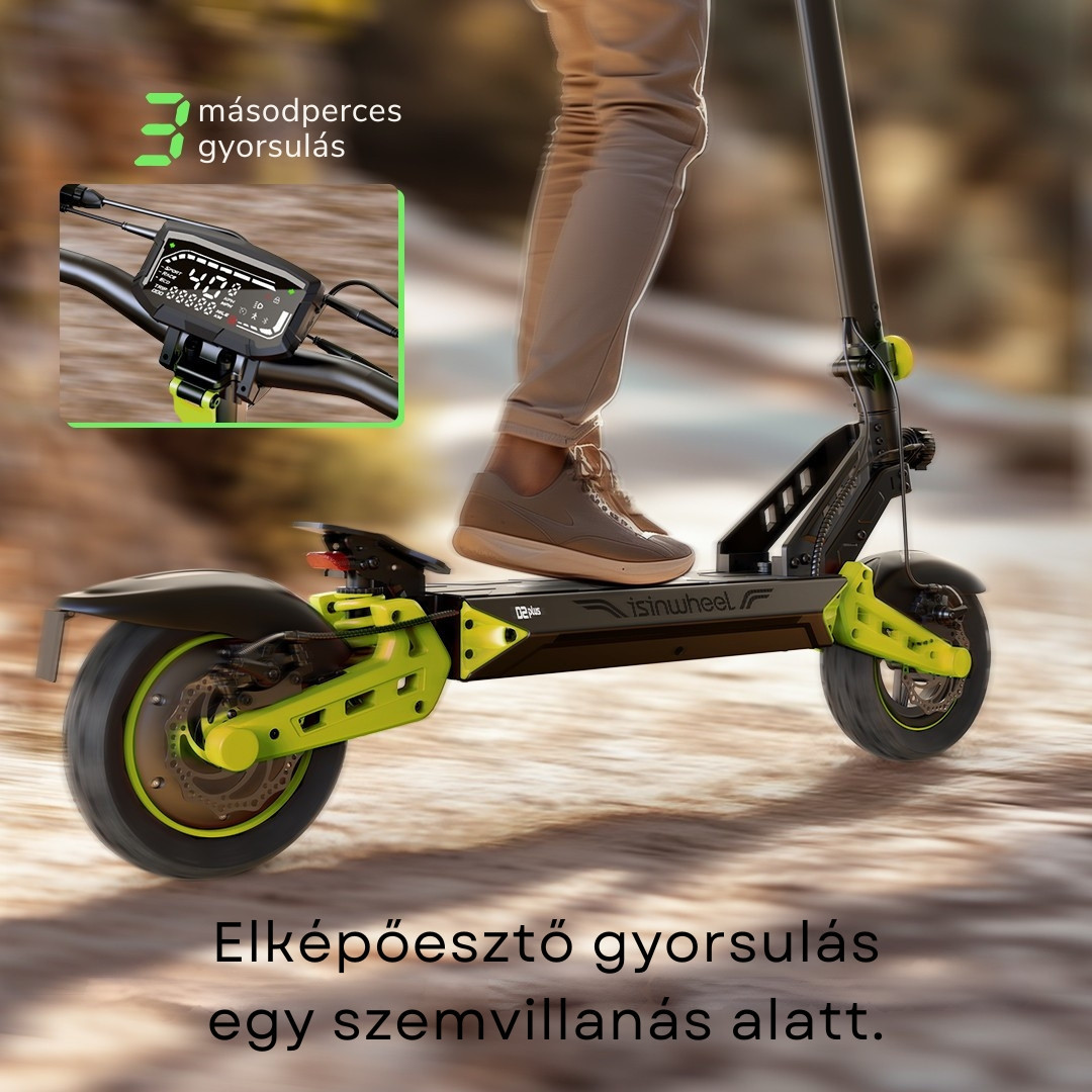 Villámgyors gyorsulás intelligens vezérléssel