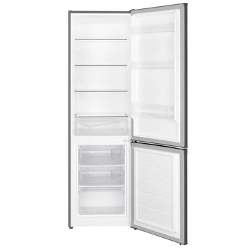 Gaba GH-265XE alulfagyasztós kombinált hűtőszekrény 262 L inox