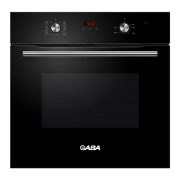 Gaba GMO-70-9CB beépíthető sütő, 70 L, 9 funkció, fekete