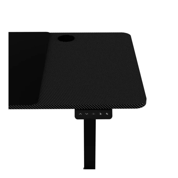 Techsend EL-LV1260/PEL1260 Fekete elektromosan állítható gamer asztal
