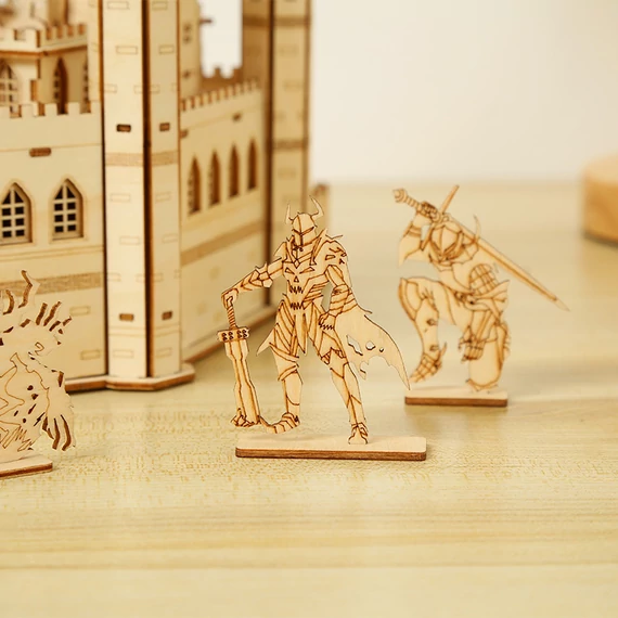 LeWood 3D Fa Puzzle Knight Castle Diorama