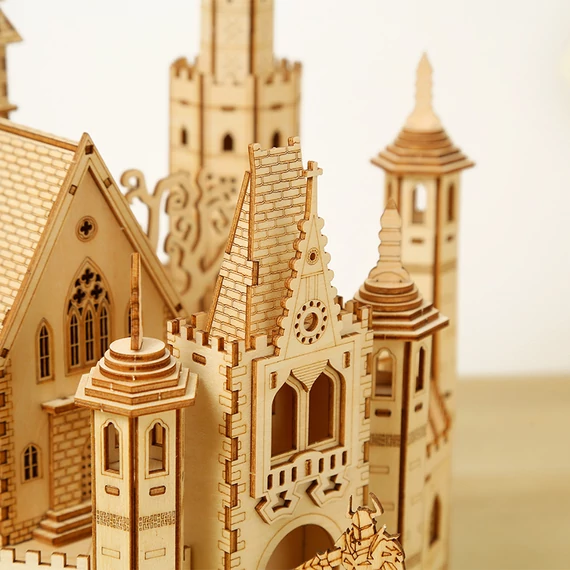 LeWood 3D Fa Puzzle Knight Castle Diorama