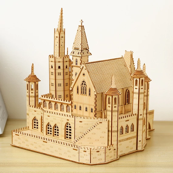 LeWood 3D Fa Puzzle Knight Castle Diorama