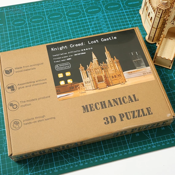 LeWood 3D Fa Puzzle Knight Castle Diorama