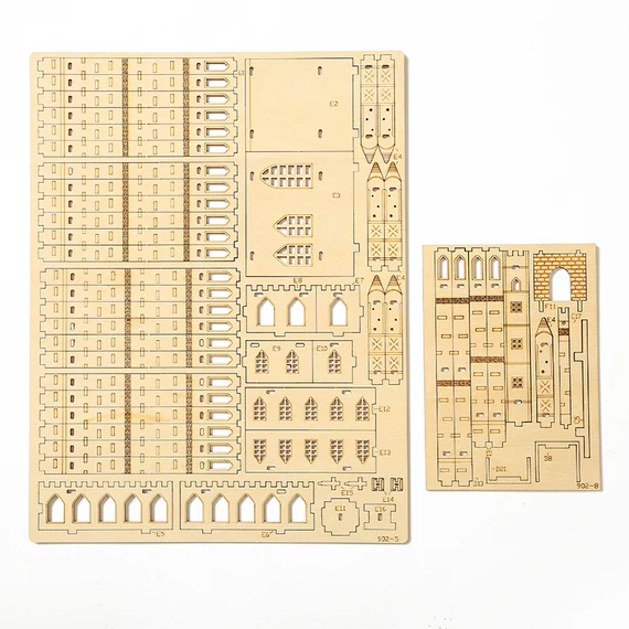 LeWood 3D Fa Puzzle Knight Castle Diorama