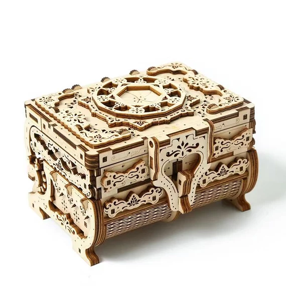 LeWood 3D Fa Puzzle Antique Box