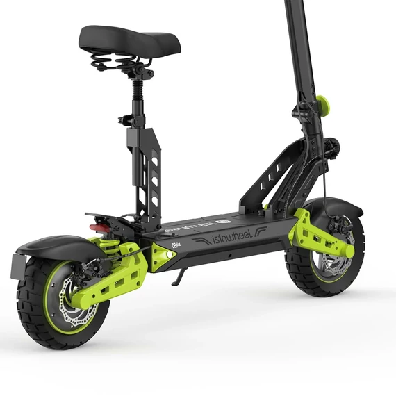 Isinwheel D2 Plus Green Prémium Elektromos Roller – 48v, 20Ah, 1000W, 65 km