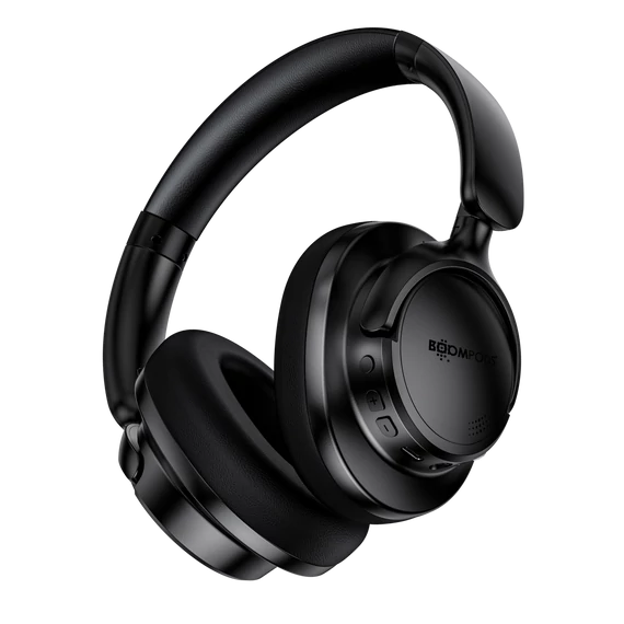 Boompods HeadPods ANC+ Zajszűrős Fejhallgató - Fekete