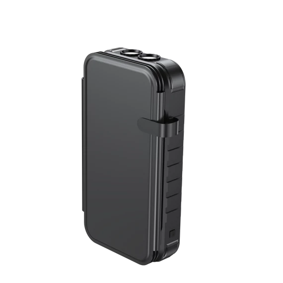 Boompods Neutron Fold 16000mAh-es Kinyitható Napelemes Powerbank - Fekete