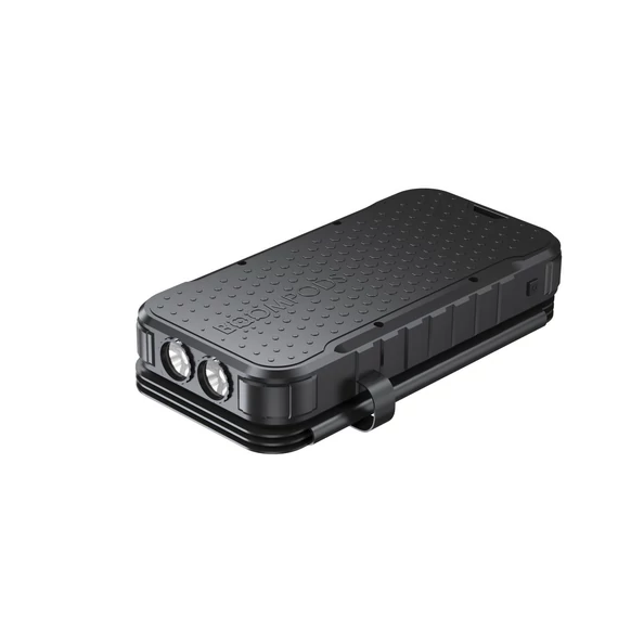 Boompods Neutron Fold 16000mAh-es Kinyitható Napelemes Powerbank - Fekete