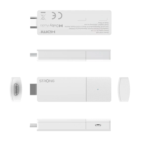 Strong LEAP-AIR Google TV Stick / TV okosító / Médialejátszó