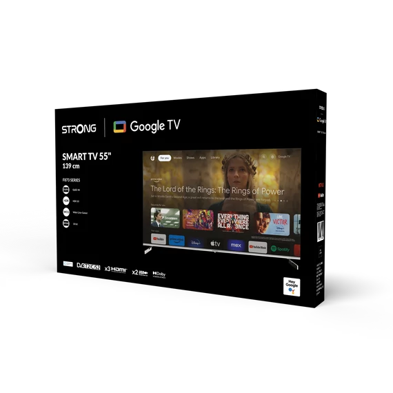 Strong SRT55UF8733 4K Qled Google TV