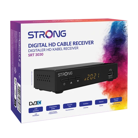 Strong SRT3030 HD kábel vevőkészülék / Set-Top-Box