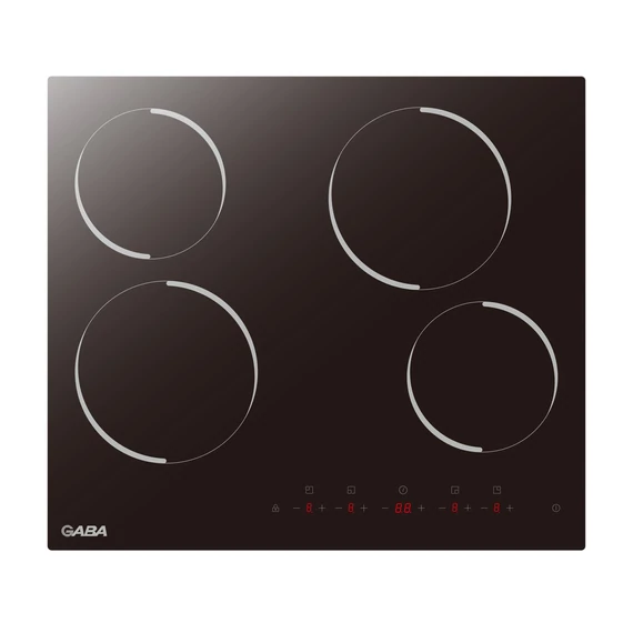 Gaba GMH-C-4 beépíthető kerámia főzőlap, 4 zónás, 60 cm