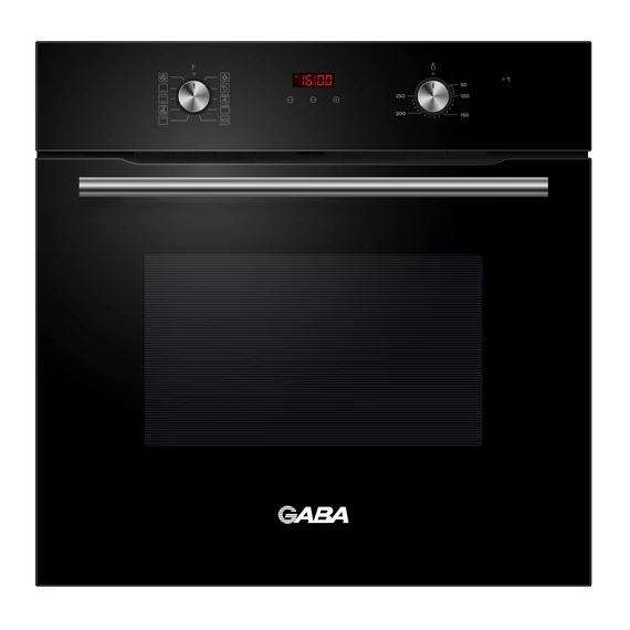 Gaba GMO-70-9CB beépíthető sütő, 70 L, 9 funkció, fekete