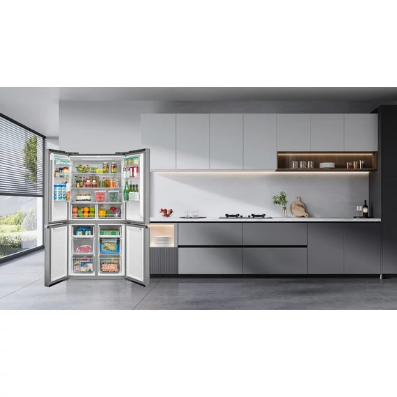 Gaba GMR-474CD MultiDoor négyajtós hűtőszekrény No Frost 474 L inox