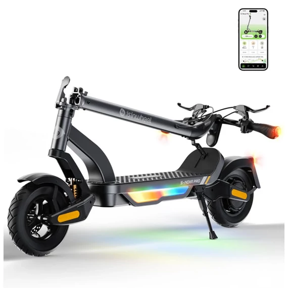 isinwheel S Nova Pro Prémium elektromos roller - 48v, 13Ah, 600W, 60 km