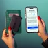 Boompods BoomCard Univerzális Újratölthető Fekete Nyomkövető Kártya