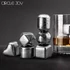 Circle Joy Stainless Steel Ice Cubes (6 pcs)